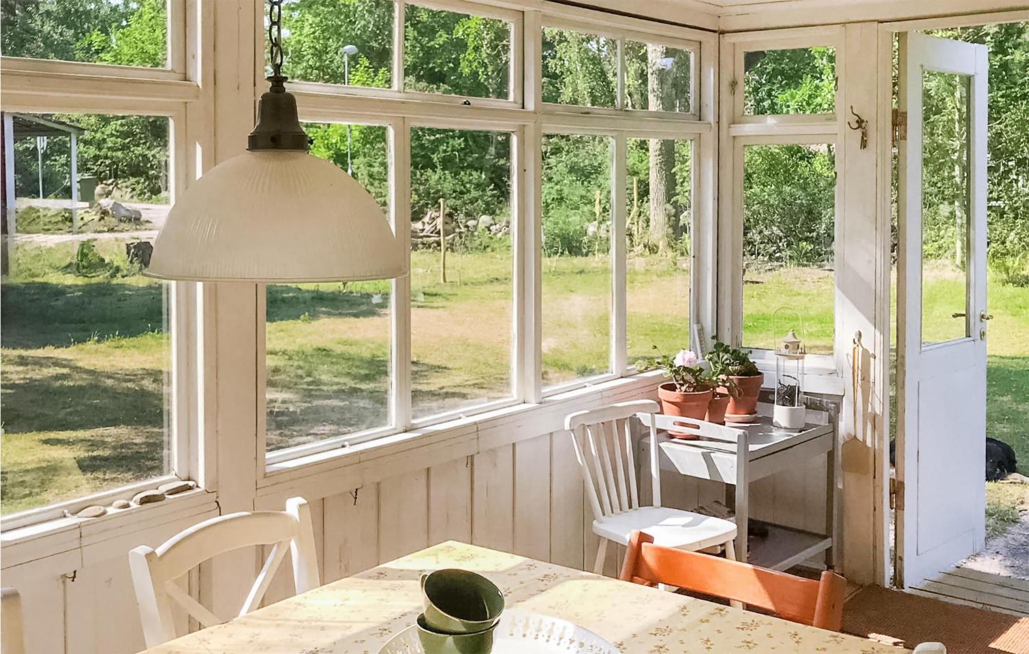 Amazing Home In Faerjestaden With Kitchen Exterior photo